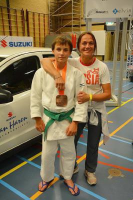 Максим Кацапов с тренером Татьяной Сергеевой